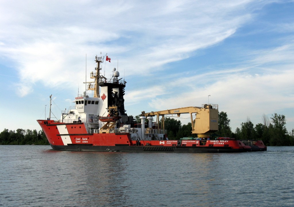 1985: The Commissioning of a Canadian Coast Guard Vessel ...